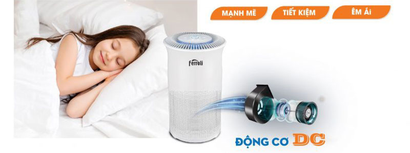 Máy lọc không khí và tạo ionizer Ferroli FAP-60D - Hàng chính hãng