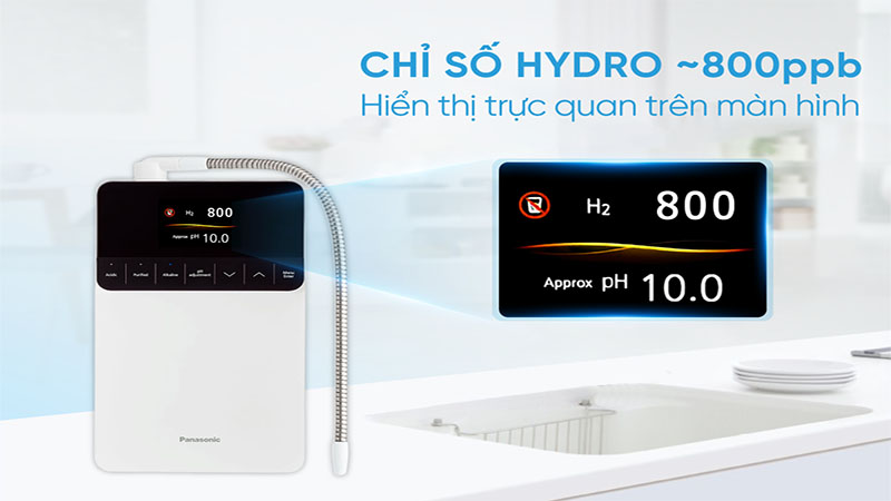 Máy lọc nước điện giải ion kiềm Panasonic TK-AS700 - Hàng chính hãng