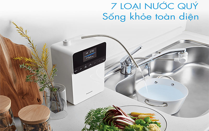 Máy lọc nước điện giải ion kiềm Panasonic TK-AS700 - Hàng chính hãng