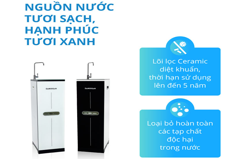 Máy lọc nước RO Daikiosan DSW-32009G - Hàng chính hãng
