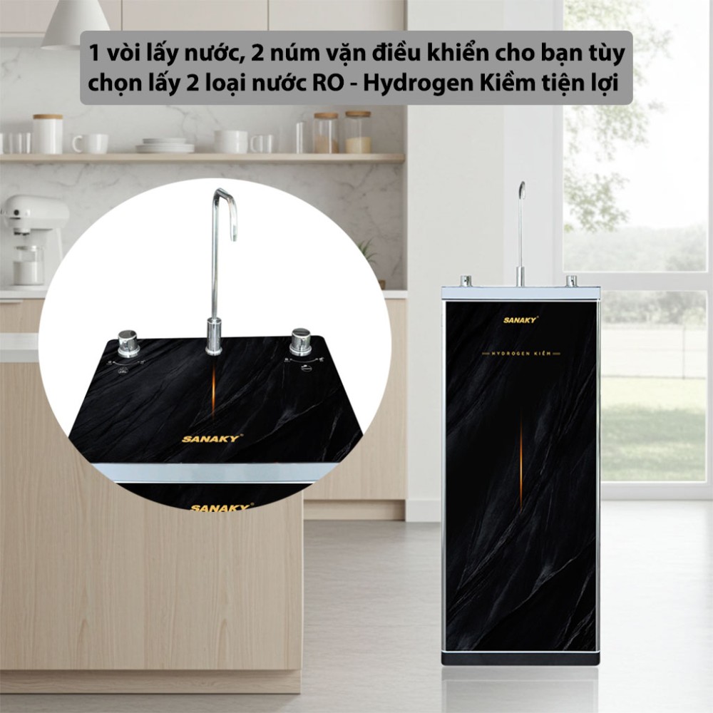 Máy lọc nước RO Hydrogen kiềm Sanaky SNK-E1HK007 - Hàng chính hãng
