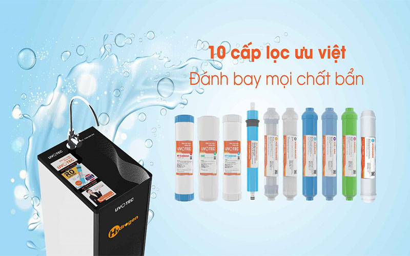 Máy lọc nước RO Livotec LRC110-H - Hàng chính hãng