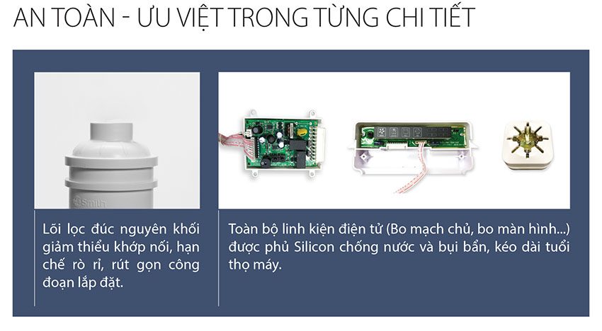 Máy lọc nước RO-Side Stream A.O.Smith G1 - Hàng chính hãng