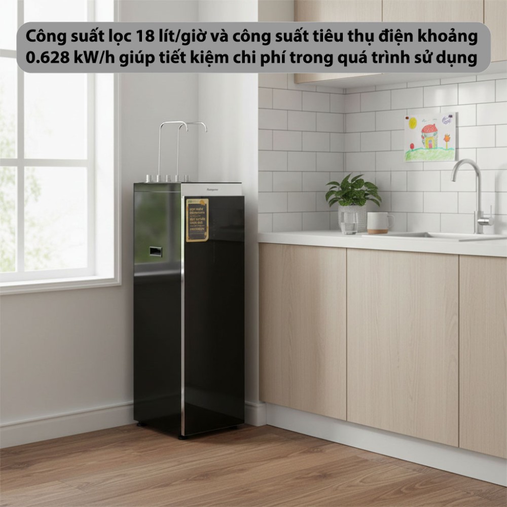 Máy lọc nước RO nóng lạnh Kangaroo KG12A8S - Hàng chính hãng