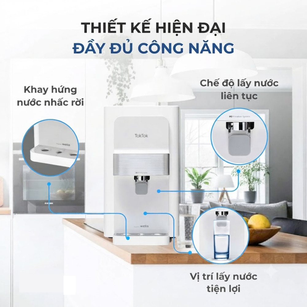 Máy lọc nước TokTok TW-110R - Hàng chính hãng