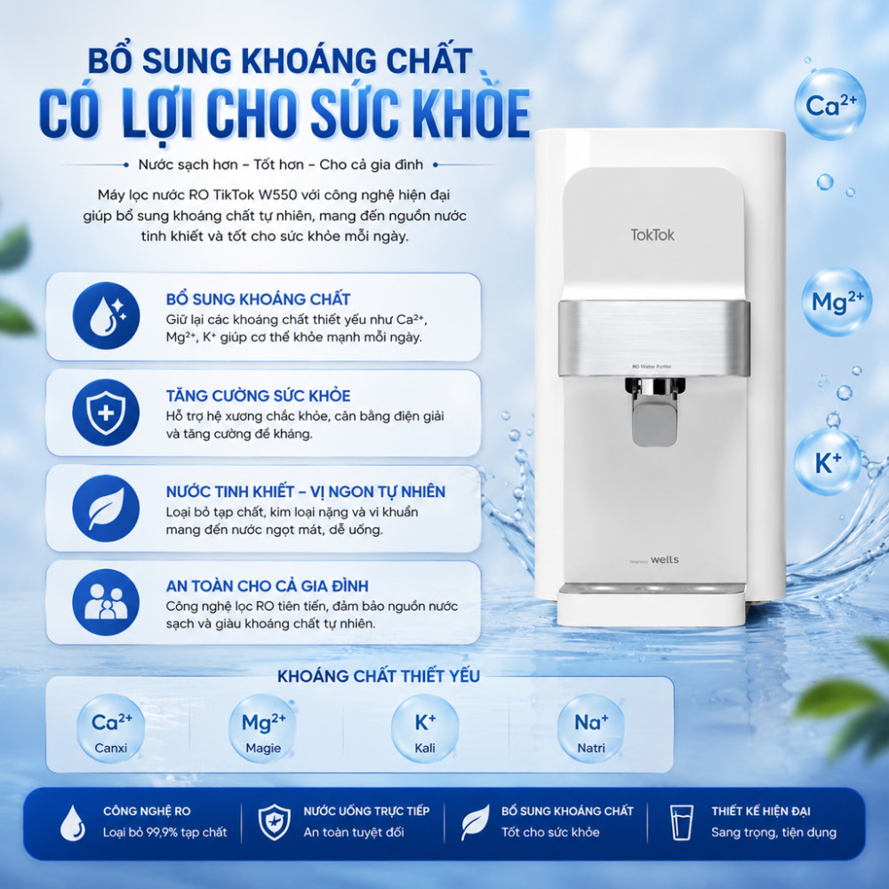 Máy lọc nước TokTok TW-110R - Hàng chính hãng