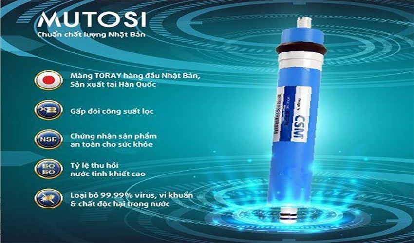 Máy lọc nước bán công nghiệp Mutosi MP-30 - Hàng chính hãng