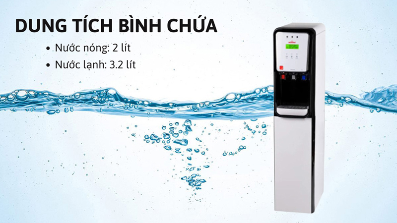 Máy lọc nước điện giải nóng nguội lạnh Robot UHC-6911 - Hàng chính hãng
