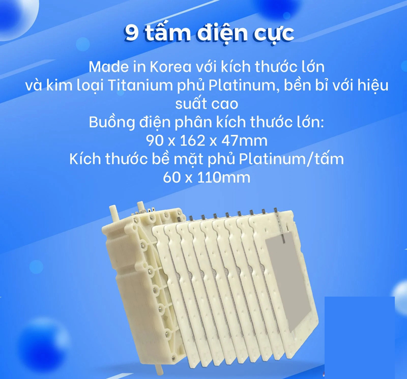 Máy lọc nước điện giải nóng nguội lạnh Robot UHC-6911 - Hàng chính hãng
