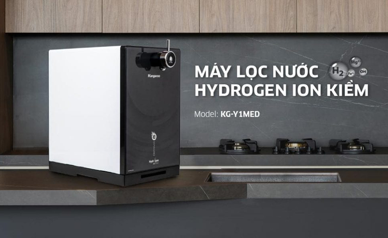 Máy lọc nước Kangaroo Hydrogen ion kiềm KG-Y1MED - Hàng chính hãng