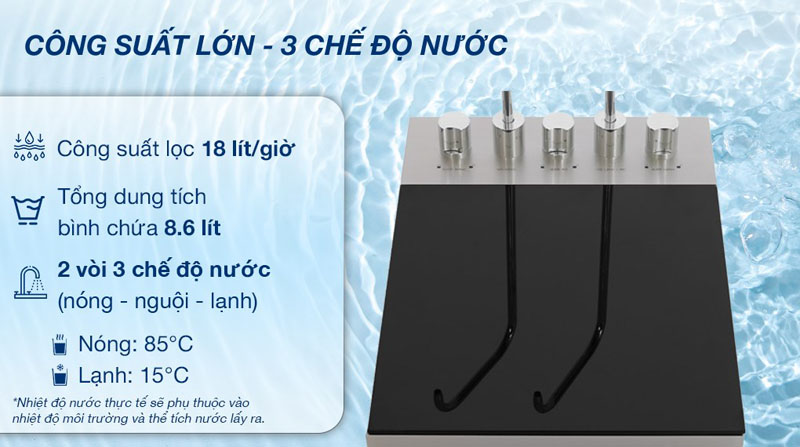 Máy lọc nước RO nóng lạnh Hydrogen Kangaroo KG12A6  - Hàng chính hãng