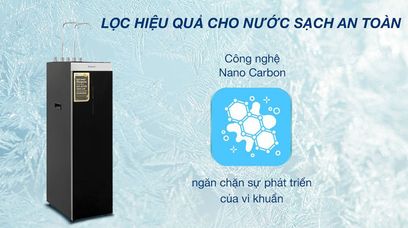Máy lọc nước RO nóng lạnh Hydrogen Kangaroo KG12A6  - Hàng chính hãng
