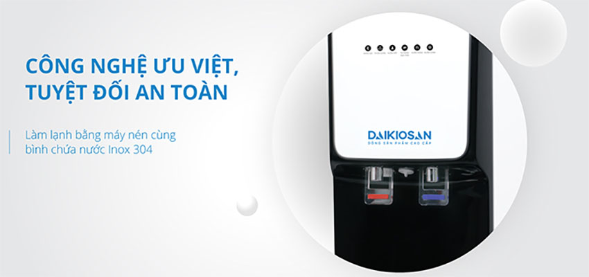 Máy lọc nước nóng lạnh Daikiosan DSW-40506C - Hàng chính hãng