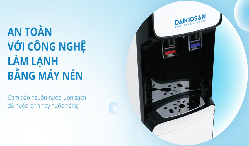 Máy lọc nước nóng lạnh Daikiosan DSW-40507C - Hàng chính hãng