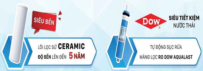 Máy lọc nước nóng lạnh Daikiosan DSW-40508C - Hàng chính hãng