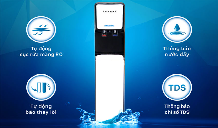 Máy lọc nước nóng lạnh Daikiosan DSW-40509C - Hàng chính hãng