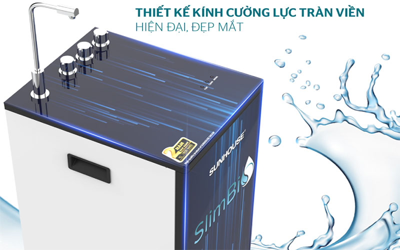 Máy lọc nước RO nóng lạnh Sunhouse SHA76213CK - Hàng chính hãng