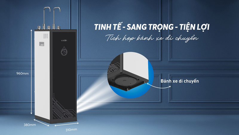 Máy lọc nước nóng lạnh Karofi KAD-D66S - Hàng chính hãng