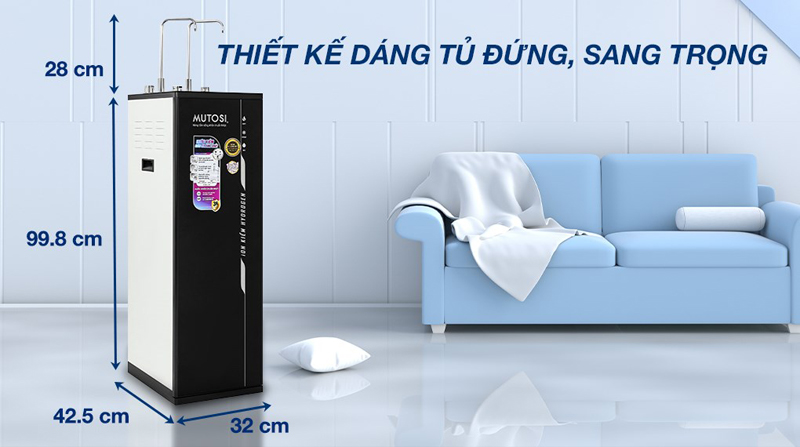 Máy lọc nước RO nóng nguội lạnh Mutosi MP-S1021H  - Hàng chính hãng