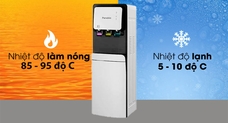 Máy lọc nước nóng lạnh nguội RO Panakio PRO-98LB-09 - Hàng chính hãng