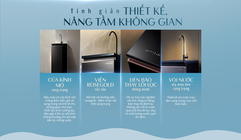 Máy lọc nước RO Panasonic TK-CA813F-VN - Hàng chính hãng