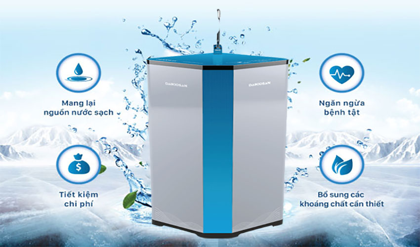 Máy lọc nước phong thủy Daikiosan DSW-42010I - Hàng chính hãng