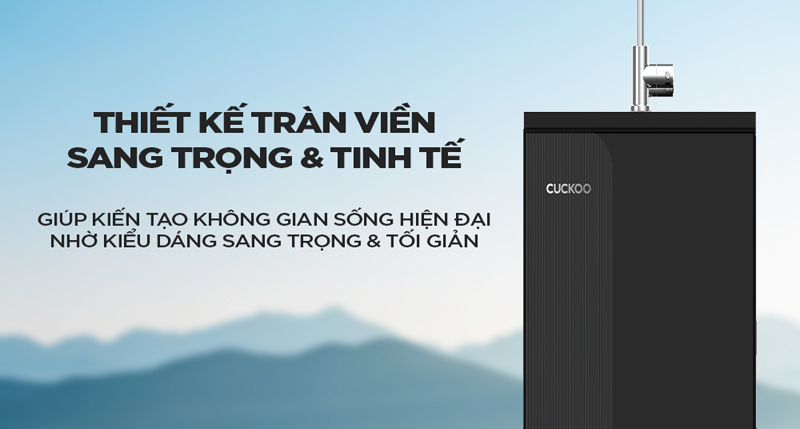 Máy lọc nước RO Cuckoo CP-DRPV1101S/BKVNCV - Hàng chính hãng