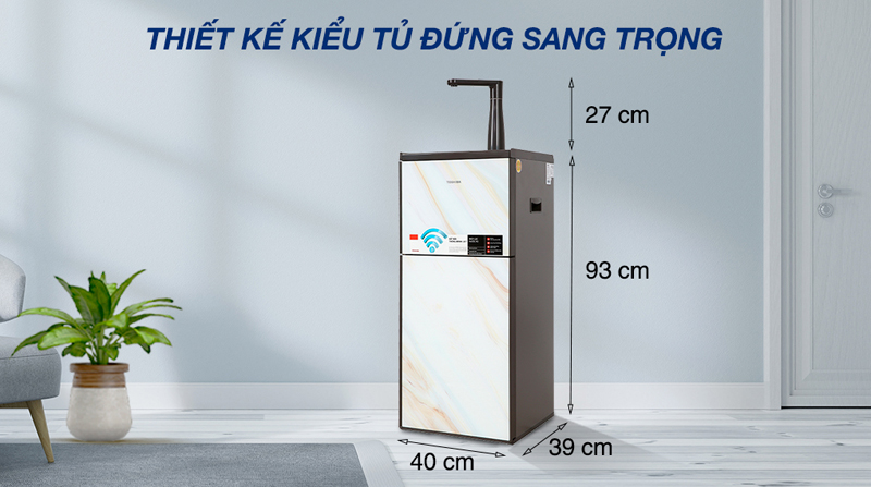 Máy lọc nước nóng lạnh Toshiba TWP-W1905SV(MB)  - Hàng chính hãng