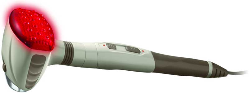 Máy massage cầm tay 2 đầu kèm nhiệt Homedics HHP-230-BL - Hàng chính hãng