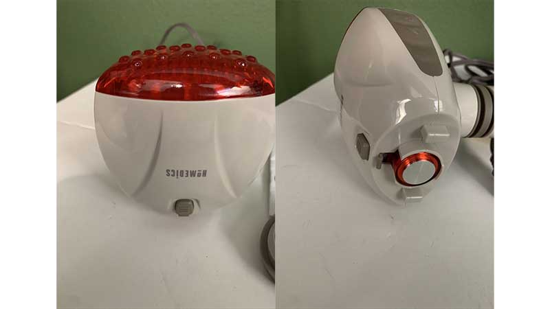 Máy massage cầm tay 2 đầu kèm nhiệt Homedics HHP-230-BL - Hàng chính hãng
