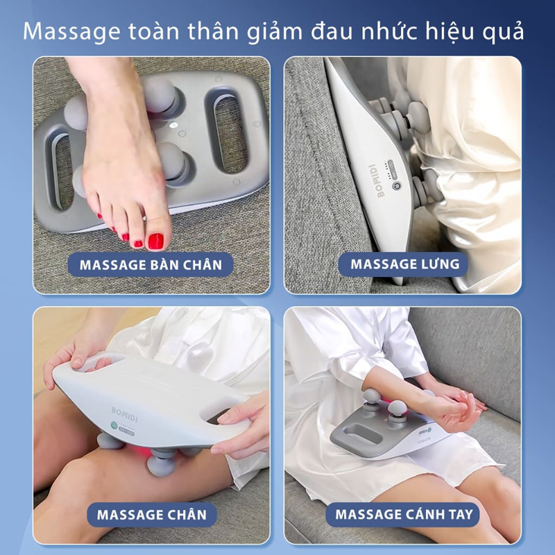 Máy massage cầm tay Bomidi MG3 - Hàng chính hãng