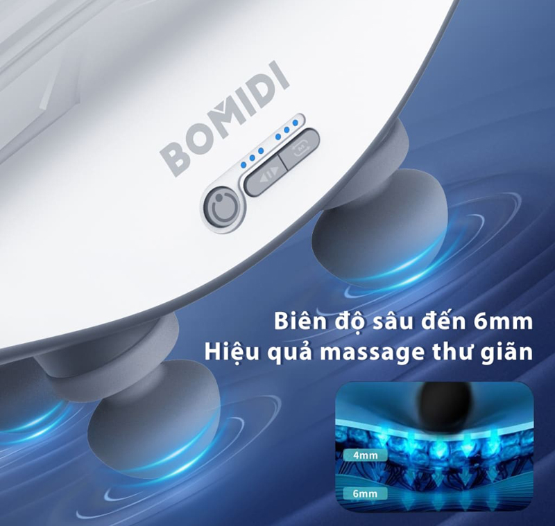 Máy massage cầm tay Bomidi MG3 - Hàng chính hãng