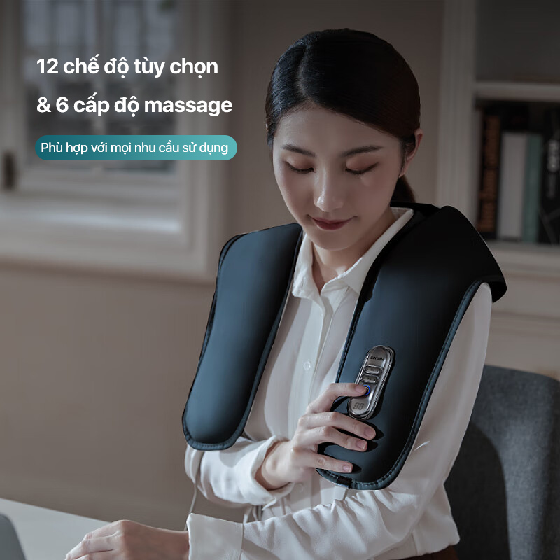 Máy massage cổ vai gáy Philips PPM3201N - Hàng chính hãng