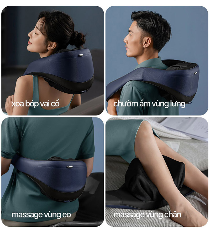 Máy massage cổ vai gáy Philips PPM3521 - Hàng chính hãng
