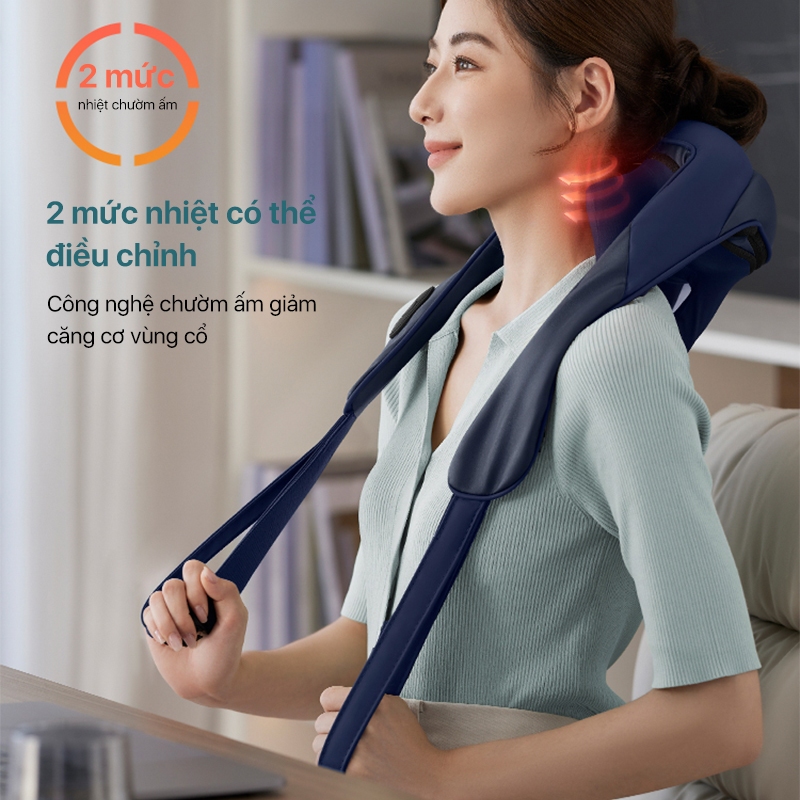Máy massage cổ vai gáy Philips PPM3522 - Hàng chính hãng