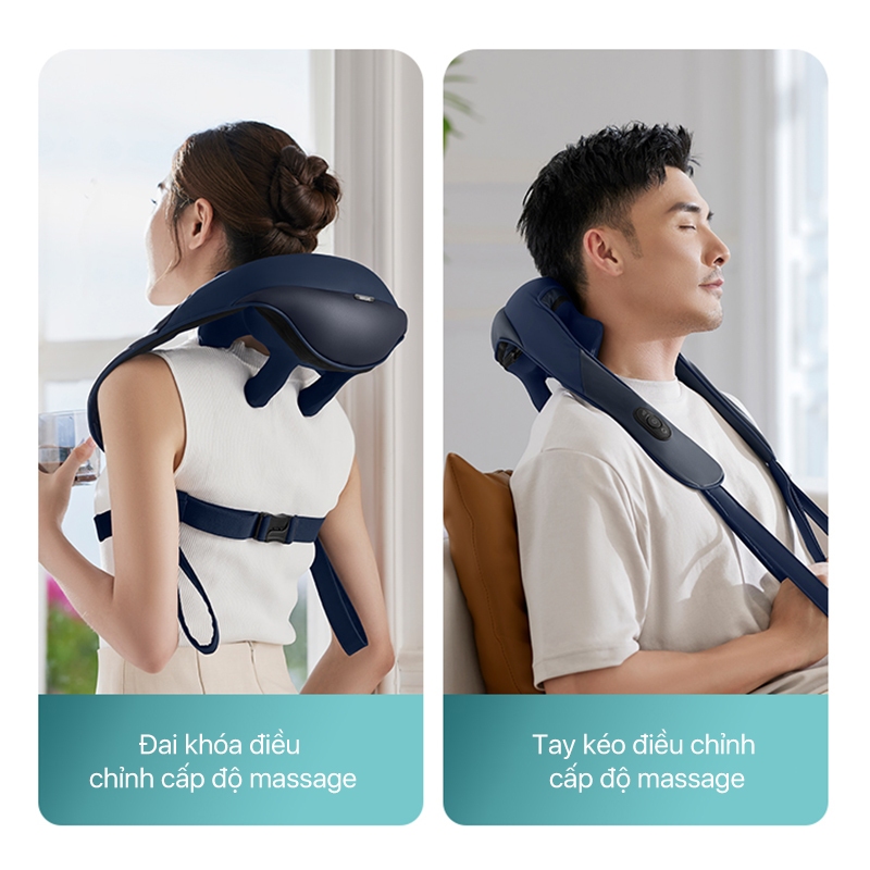 Máy massage cổ vai gáy Philips PPM3522 - Hàng chính hãng