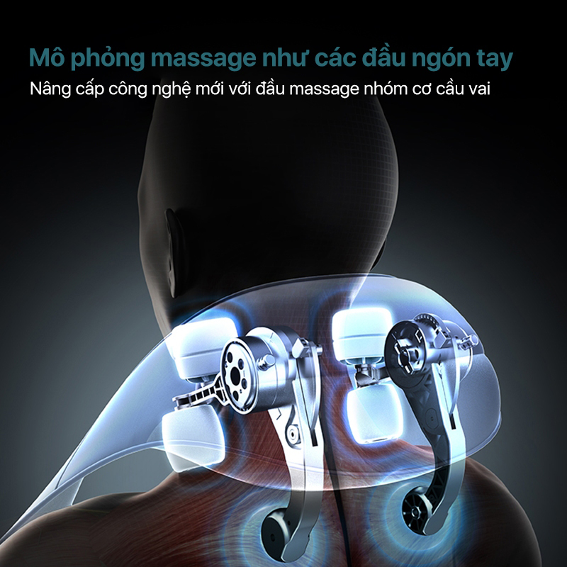 Máy massage cổ vai gáy Philips PPM3522 - Hàng chính hãng