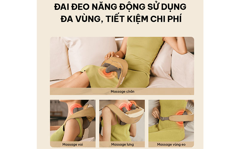 Máy massage cổ vai gáy SKG H5-2 - Hàng chính hãng