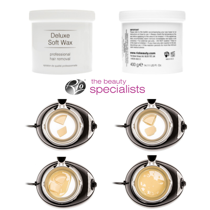 Bộ wax lông cao cấp bằng sáp Rio CWAX2 - Hàng chính hãng