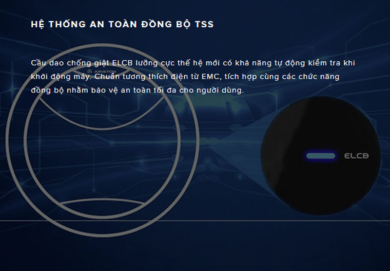 Máy nước nóng gián tiếp Ariston SLIM3 15 RS VN - Hàng chính hãng