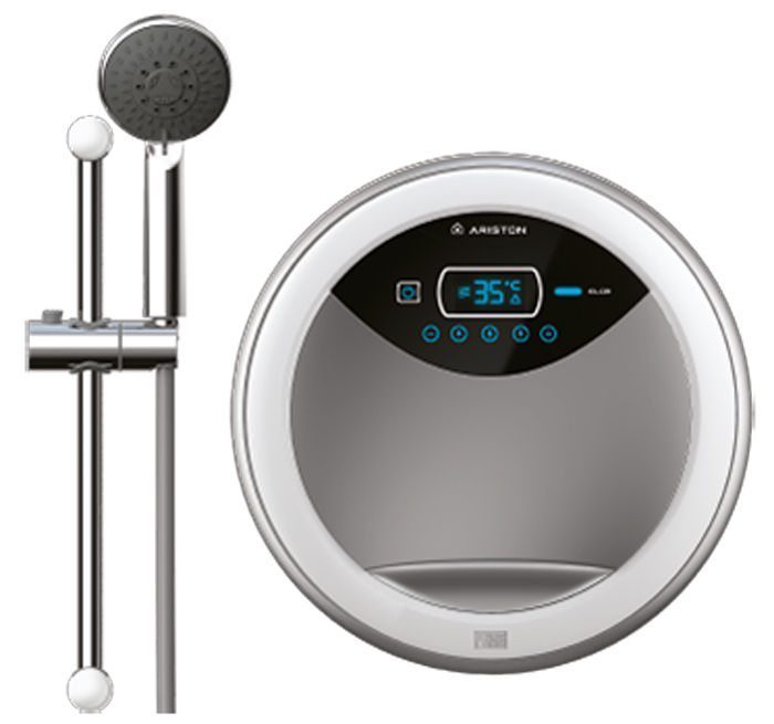 Máy tắm nước nóng lạnh Ariston AURES LUXURY ROUND RT45E-VN - Hàng chính hãng