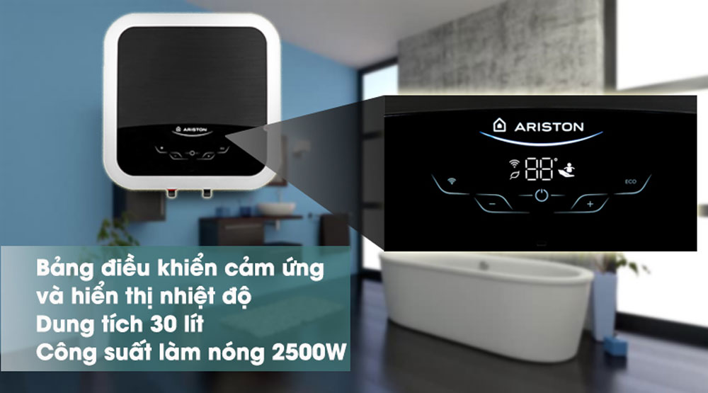 Máy nước nóng Ariston 30 lít AN2 30 TOP WIFI  - Hàng chính hãng