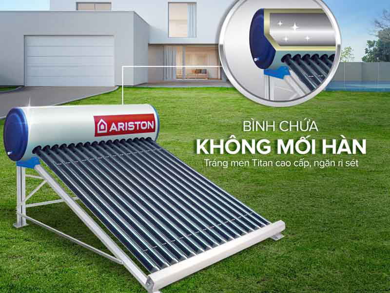 Máy nước nóng năng lượng mặt trời Ariston ECO2 1815 – 160 lít - Hàng chính hãng