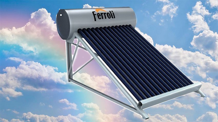 Bình nước nóng năng lượng mặt trời Ferroli EcoSun 160L - Hàng chính hãng