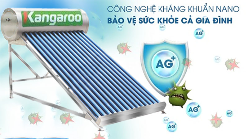 Máy nước nóng năng lượng mặt trời Kangaroo PT2022 - Hàng chính hãng
