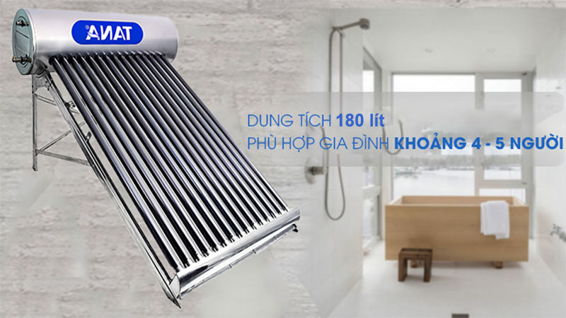 Máy nước nóng năng lượng mặt trời Tân Á TA-GO 58-18 - Hàng chính hãng