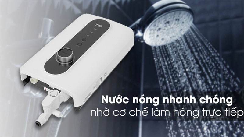 Máy nước nóng trực tiếp Beko 4500W BWI45S2N-213 - Hàng chính hãng