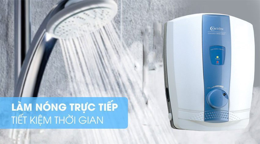 Máy nước nóng trực tiếp Centon WH8338E-EMC - Hàng chính hãng