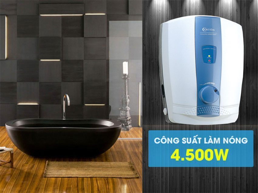 Máy nước nóng trực tiếp Centon WH8338E-EMC - Hàng chính hãng