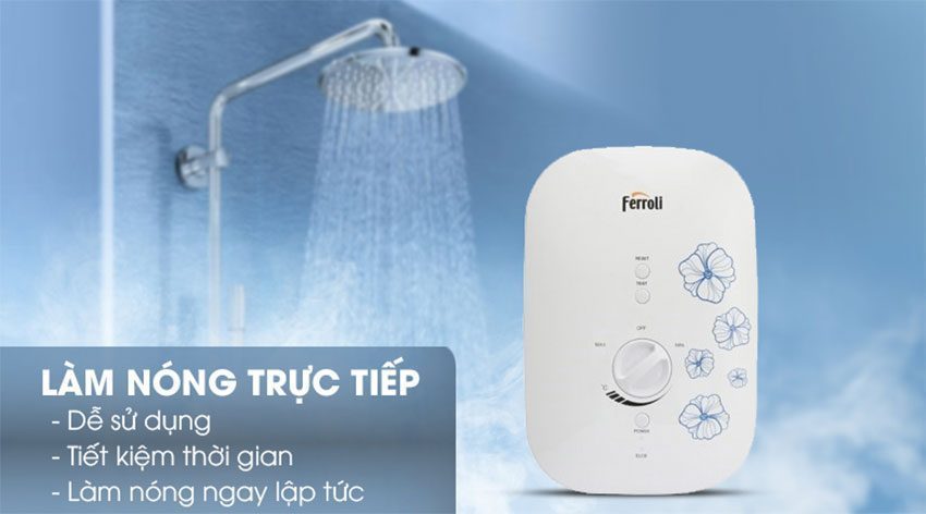 Máy nước nóng Ferroli Divo SSN 4.5S  - Hàng chính hãng